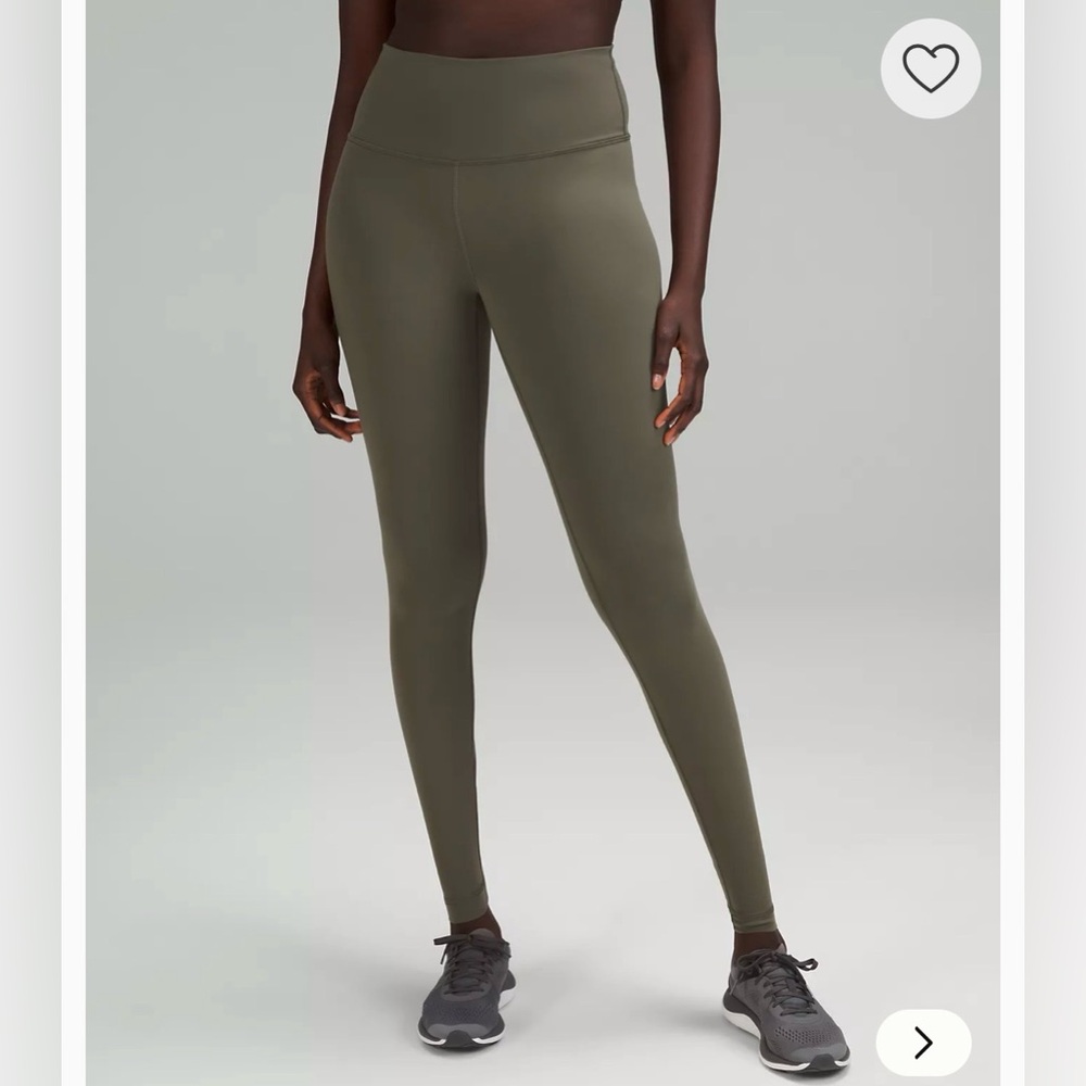 Lululemon Olive Green Women's Leggings size 4